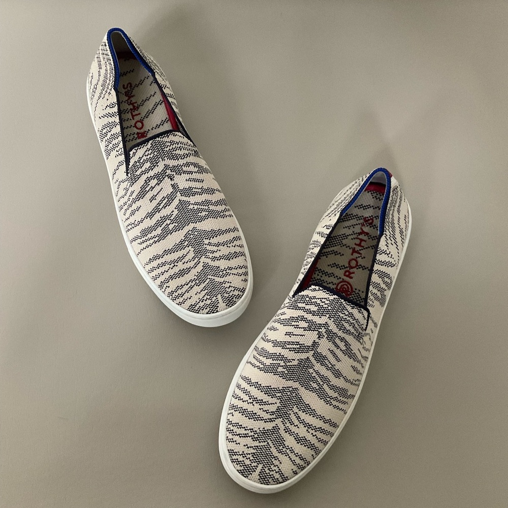 Rothy’s Zebra Print Loafers